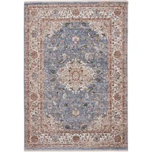 Produkt Modro-béžový koberec 200x290 cm Vintage – Think Rugs