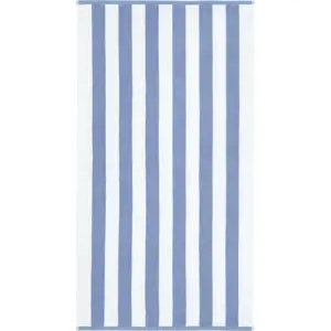 Produkt Modro-bílý bavlněný ručník 50x85 cm Stripe Jacquard – Bianca