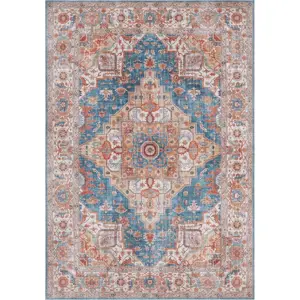 Produkt Modro-červený koberec Nouristan Sylla, 160 x 230 cm