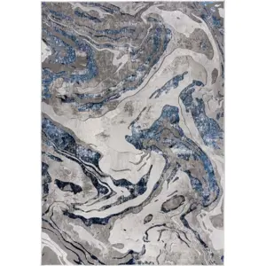 Produkt Modro-šedý koberec Flair Rugs Marbled, 160 x 230 cm
