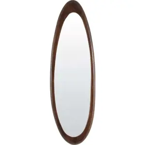 Nástěnné zrcadlo s dřevěným rámem 31x100 cm Salento – Light & Living
