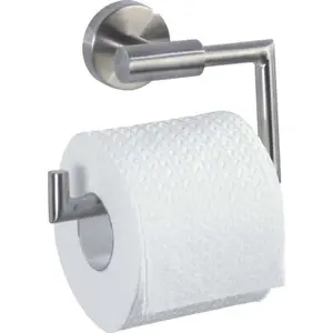 Produkt Nástěnný držák na toaletní papír z nerezové oceli v matně stříbrné barvě Bosio – Wenko