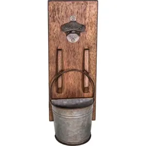 Produkt Nástěnný otevírák na lahve z borovicového dřeva Antic Line Deco
