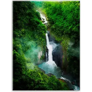 Obraz Styler Glasspik Views Waterfall, 70 x 100 cm