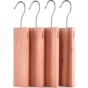 Produkt Odpuzovač šatních molů 4 ks z cedrového dřeva v přírodní barvě – Rayen