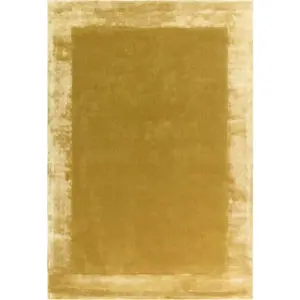 Produkt Okrově žlutý ručně tkaný koberec s příměsí vlny 200x290 cm Ascot – Asiatic Carpets