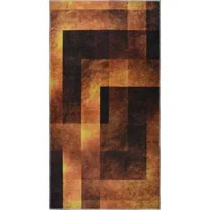 Produkt Oranžový pratelný koberec 160x230 cm – Vitaus