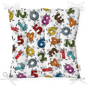 Produkt Podsedák s příměsí bavlny Minimalist Cushion Covers Crazy Numbers, 40 x 40 cm