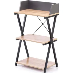 Produkt Pracovní stůl s deskou v dubovém dekoru 30x50 cm Hexe – Homede