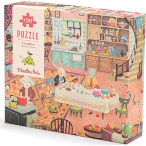 Puzzle La Grande Familie – Moulin Roty