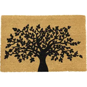 Produkt Rohožka z přírodního kokosového vlákna Artsy Doormats Tree of Life, 40 x 60 cm