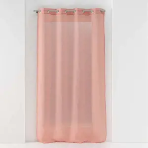 Produkt Růžová voálová záclona 140x280 cm Sandra – douceur d'intérieur