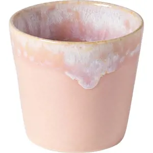 Růžovo-bílý šálek z kameniny 210 ml Grespresso – Costa Nova