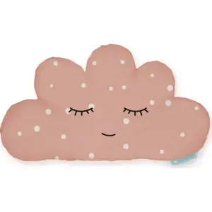 Růžový polštář Little Nice Things Cloud