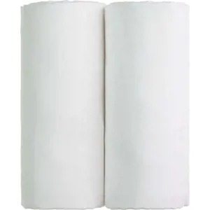 Produkt Sada 2 bílých bavlněných osušek T-TOMI Tetra, 90 x 100 cm