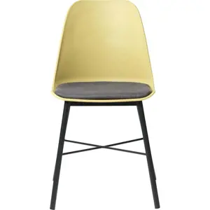 Sada 2 žluto-šedých židlí Unique Furniture Whistler