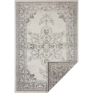 Produkt Šedo-krémový venkovní koberec NORTHRUGS Borbon, 120 x 170 cm