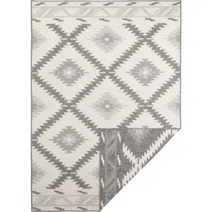 Produkt Šedo-krémový venkovní koberec NORTHRUGS Malibu, 290 x 200 cm