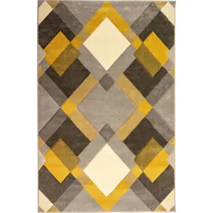 Produkt Šedo-žlutý koberec Flair Rugs Nimbus, 200 x 290 cm