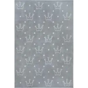 Produkt Šedý dětský koberec 120x170 cm Crowns – Hanse Home