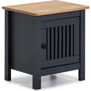 Produkt Šedý dřevěný noční stolek Marckeric Bruna
