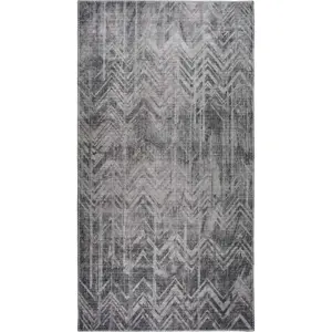 Produkt Šedý pratelný koberec 150x80 cm - Vitaus