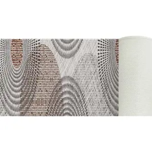 Šedý pratelný koberec běhoun 58x190 cm – Oyo Concept