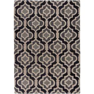 Produkt Šedý vlněný koberec 290x200 cm Moorish Amira - Flair Rugs