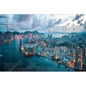 Skleněný obraz 70x50 cm Hongkong – Wallity