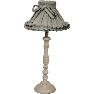 Produkt Stolní lampa Antic Line Romance Grey, výška 78 cm