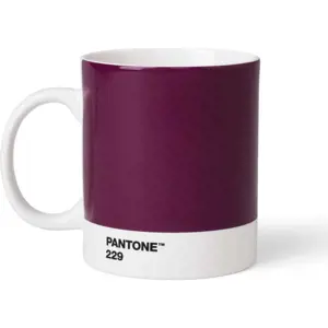 Tmavě fialový keramický hrnek 375 ml Aubergine 229 – Pantone