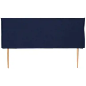 Produkt Tmavě modré čalouněné čelo postele 160x100 cm Edmond – Really Nice Things