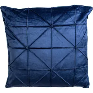 Produkt Tmavě modrý dekorativní polštář JAHU collections Amy, 45 x 45 cm