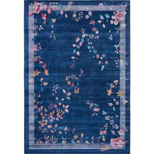 Tmavě modrý koberec 160x230 cm Amira – Hanse Home
