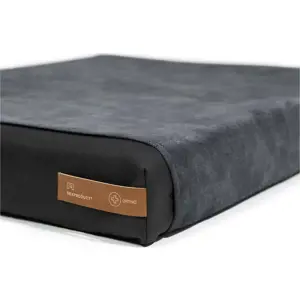Tmavě šedý povlak na matraci pro psa 90x70 cm Ori XL – Rexproduct