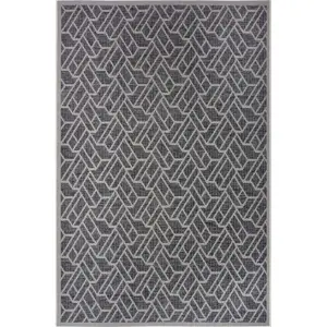 Produkt Tmavě šedý venkovní koberec 63x120 cm Clyde Eru – Hanse Home