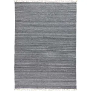 Produkt Tmavě šedý venkovní koberec z recyklovaného plastu Universal Liso, 160 x 230 cm