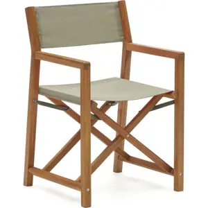 Produkt Zelené/přírodní dřevěné zahradní židle v sadě 2 ks Thianna – Kave Home