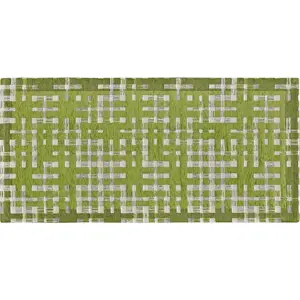 Produkt Zelený pratelný běhoun 55x140 cm Dama Verde – Floorita