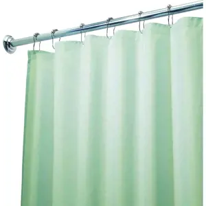 Zelený sprchový závěs iDesign, 183 x 183 cm