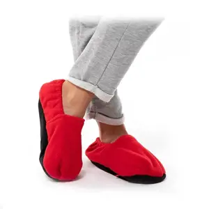 Produkt Pantofle ohřívatelné v mikrovlnné troubě - červené - InnovaGoods