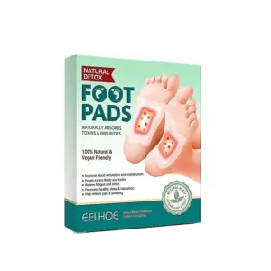 Produkt Přírodní detoxikační náplasti pro péči o nohy FOOT PADS - 10 ks