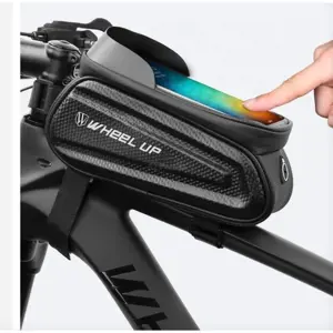 Produkt Univerzální vodotěsný držák na kolo s taškou a pouzdrem pro mobilní telefon