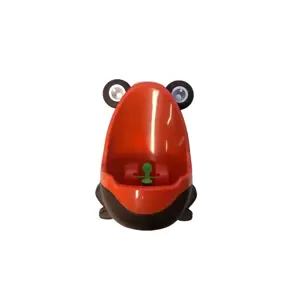 Produkt Zaparkorun Dětský pisoár ve tvaru žáby - hnědo-oranžový