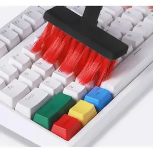 Produkt Zaparkorun Kartáč na čištění klávesnice 5 v 1 - černočervená