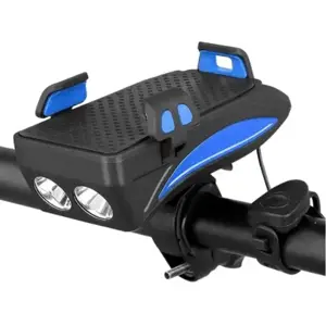 Produkt Zaparkorun Světlo na kolo Bikerpro 4v1 s držákem na telefon - modrá