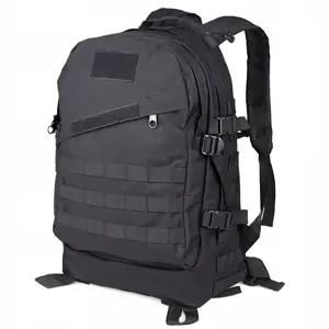 Zaparkorun Voděodolný turistický batoh - Survival - 45 L - černý