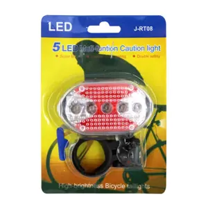 Produkt Zaparkorun Zadní bezpečnostní LED světlo na kolo XY-118 - červené